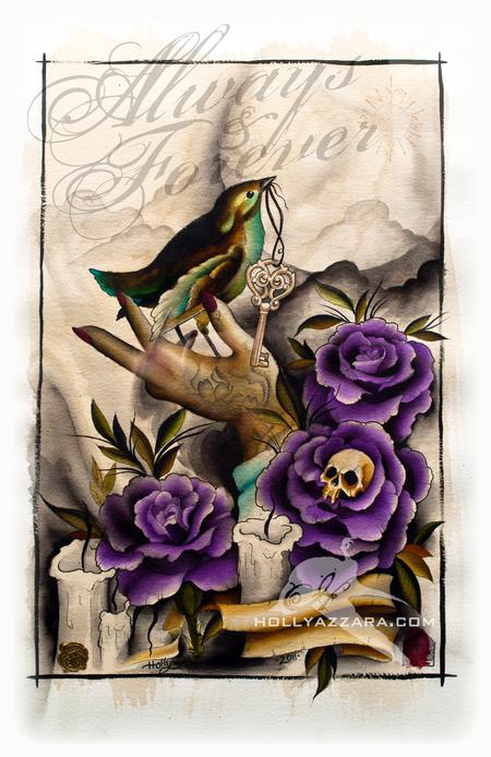 Tattoos - Limited Edition Memorial Art Print - 58073